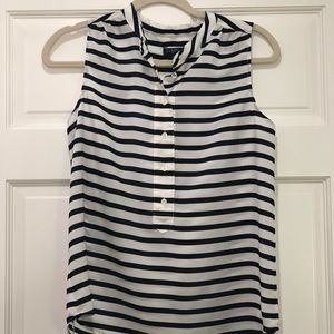 J. Crew size 4 sleeveless blouse